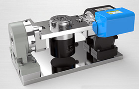 Machine tool 4/5 axis motor drive system